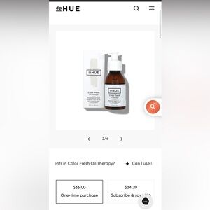 dphue Color Fresh Oil Therapy